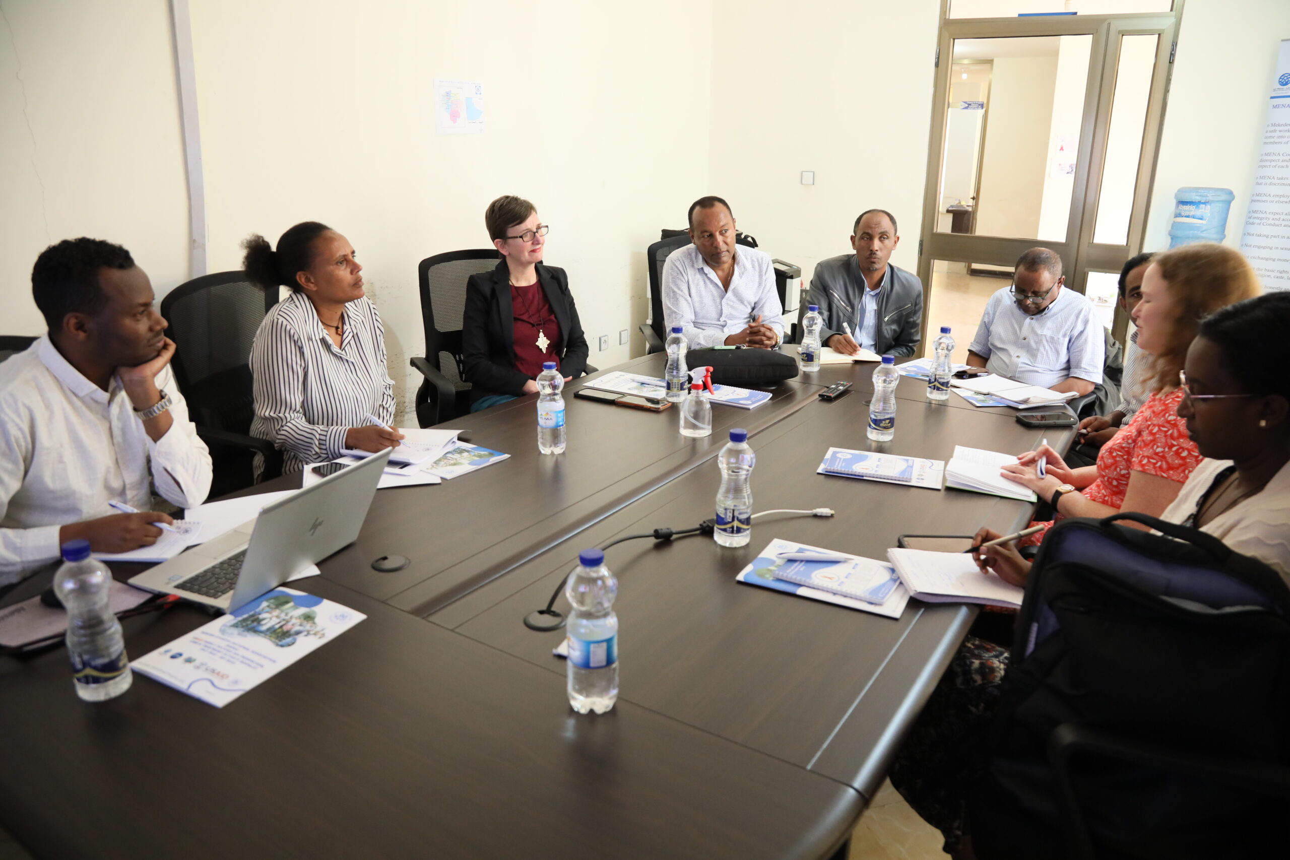 Mekdim Ethiopia National Association (MENA) hosted high level TDY visit.